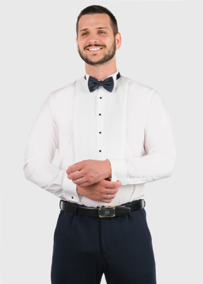 Farman Slim Fit white shirt