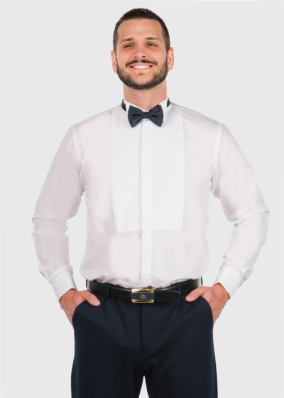 Sevgi white mens shirt