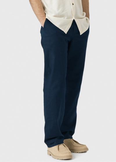 Dark blue men's trousers