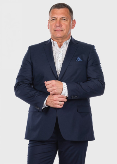 Dante Regular Fit Plus Size blue woolen suit