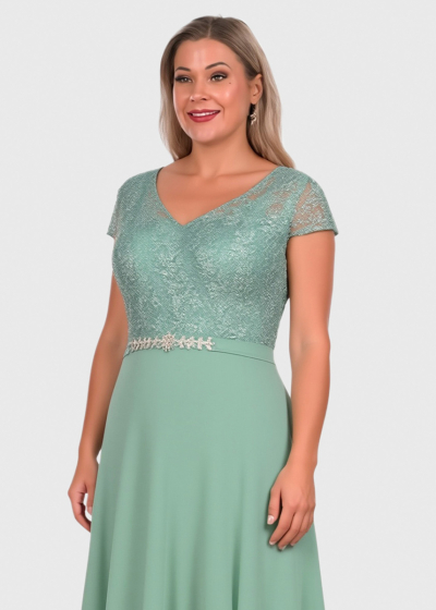 Garda short evening dress