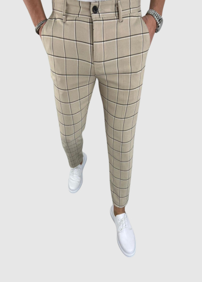 Amadeo beige men's pants