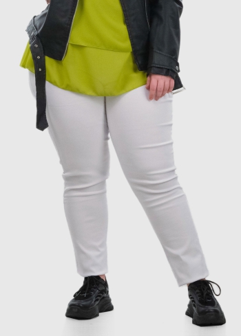 Jade Plus Size white pants
