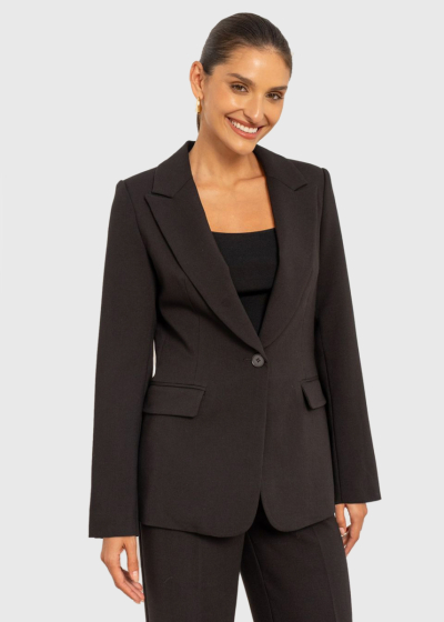 Stasia black blazer