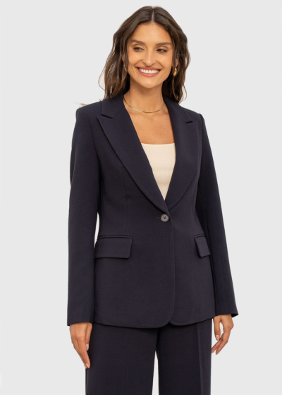 Stasia dark blue blazer
