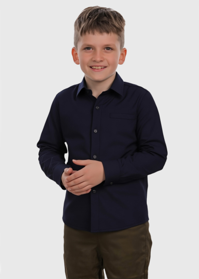 Lionel dark blue long sleeve shirt 