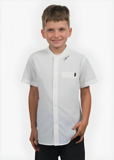 Sumie white short sleeves shirt
