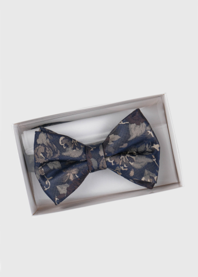 Men's patterned bow tie