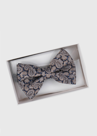 Men's patterned bow tie