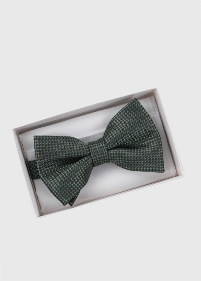 Khaki men's bow tie