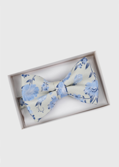 Men's floral bow tie