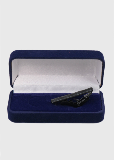 Black tie clip