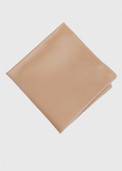 Beige pocket square