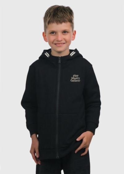 Sef black zipped jacket