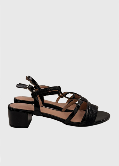 Ann black sandals
