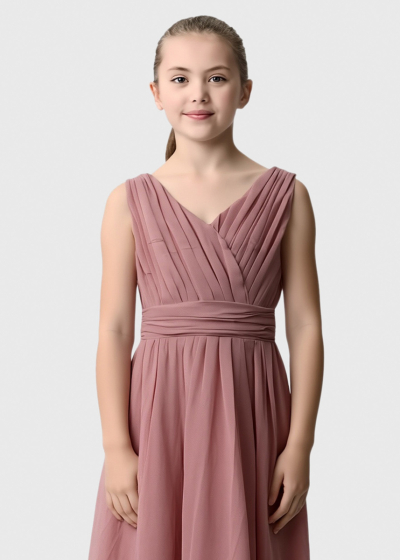 Kallisto tumši rozā gara kleita