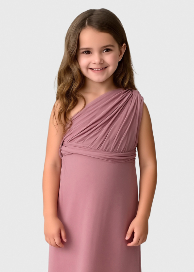 Reinate розовое платье на одно плечо