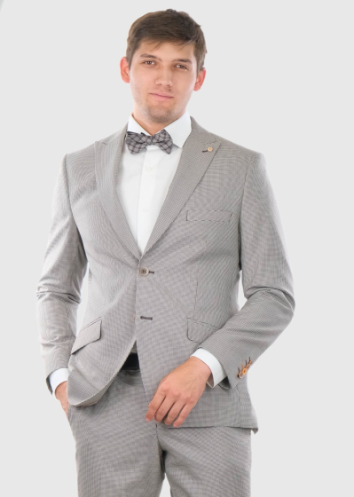 Ermacora Slim Fit beige suit