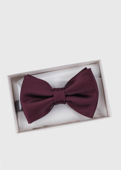 Bordo men's bow tie