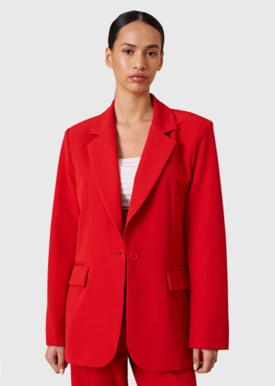 Sophie red women's blazer