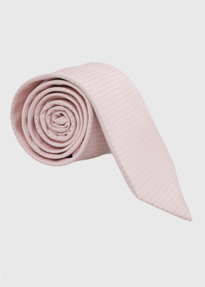 Light pink men's tie