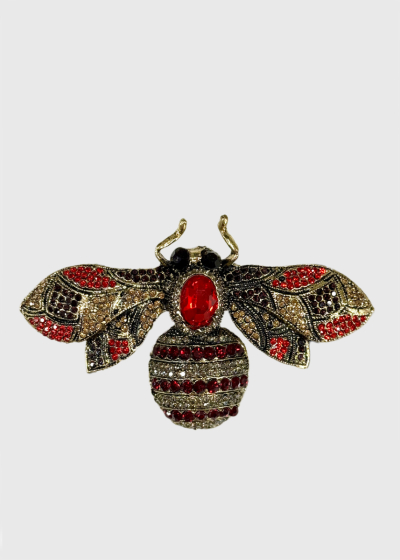 Naiadia brooch with crystals