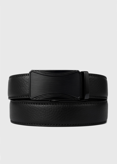 Narayan black men's belt