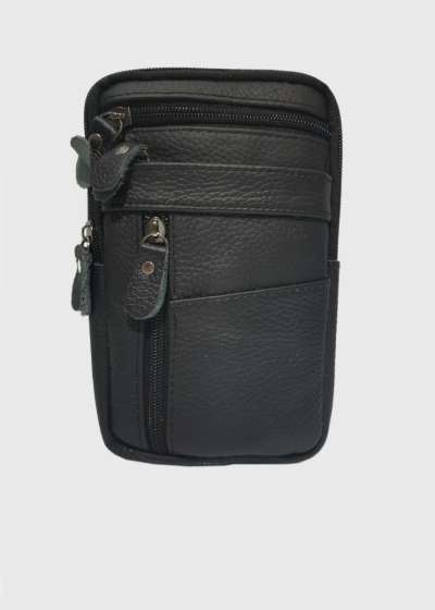 Tomoe black mens bag