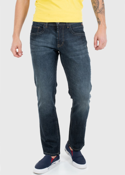 Camel Active Regular Fit dark blue jeans
