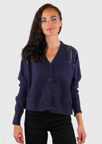 Zilli dark blue women's cardigan