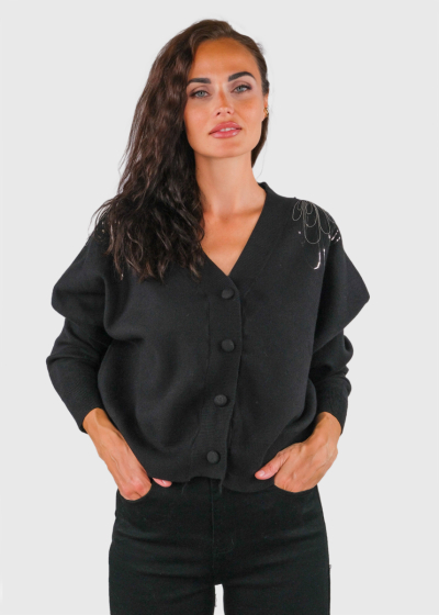 Zilli black women's cardigan