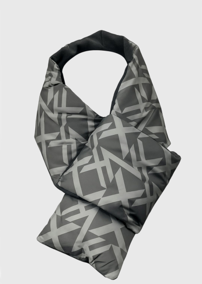 Tamal scarf in geometric print