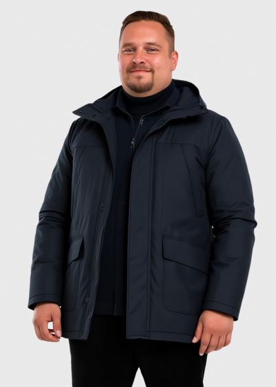 GEOX Plus Size dark blue jacket