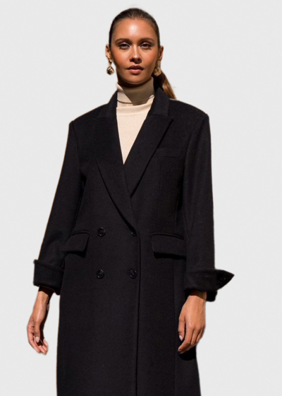 Lidia dark blue women's coat