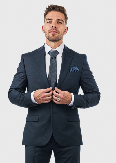 Lucky dark green virgin woolen blazer