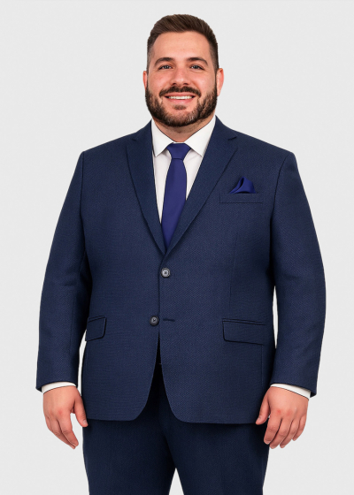 Loran Plus Size blue blazer