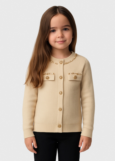 Lodi beige knitted sweater