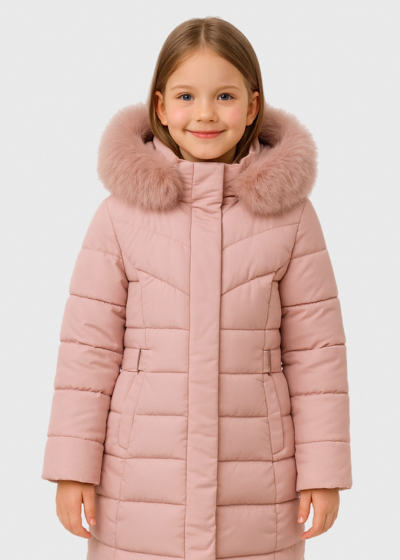 Lexi pink jacket with hood