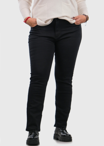 Kardelein черные женские джинсы Больших Размеров