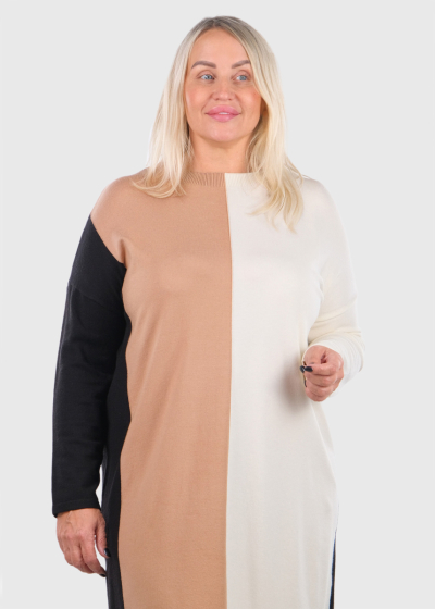 Kallisto long sleeve sweater dress 