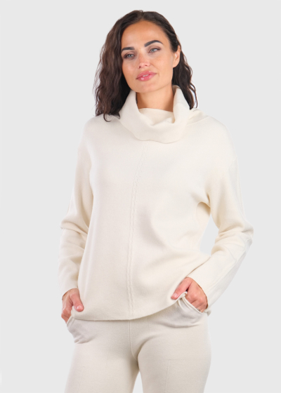 Katina white one color suit