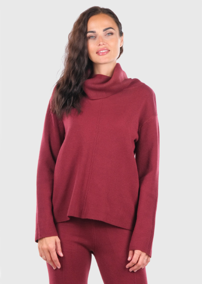 Katina bordo one color suit