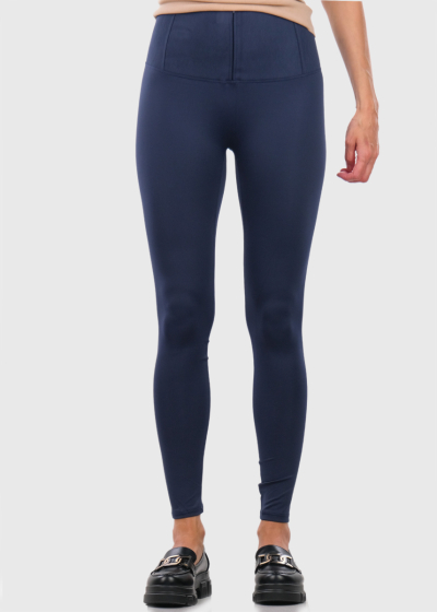 Kaylin dark blue leggings with insulation