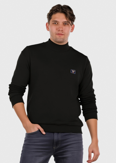 Kristianna black men's sweater
