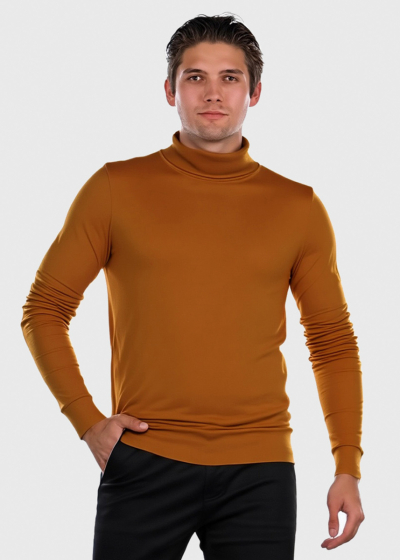 Julia yellow men's turtleneck