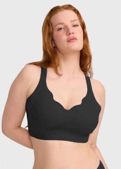 Jale black bra