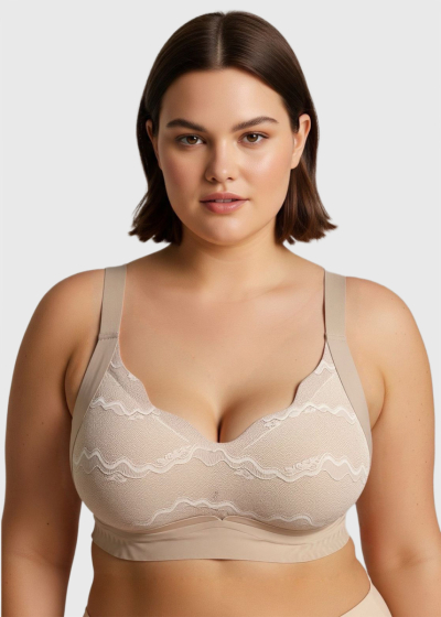 Janelle beige bra