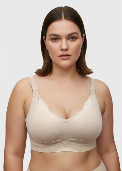 Janita beige bra