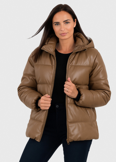 Jolie brown women's jacket