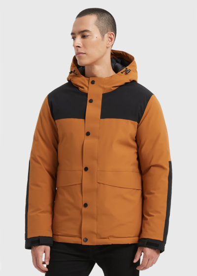 Jahan brown short jacket